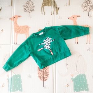 Stella McCartney ballet dog sweatshirt